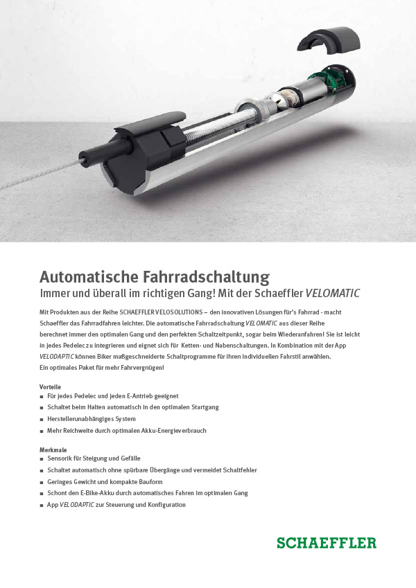 Automatische Fahrradschaltung Automatische Fahrradschaltung